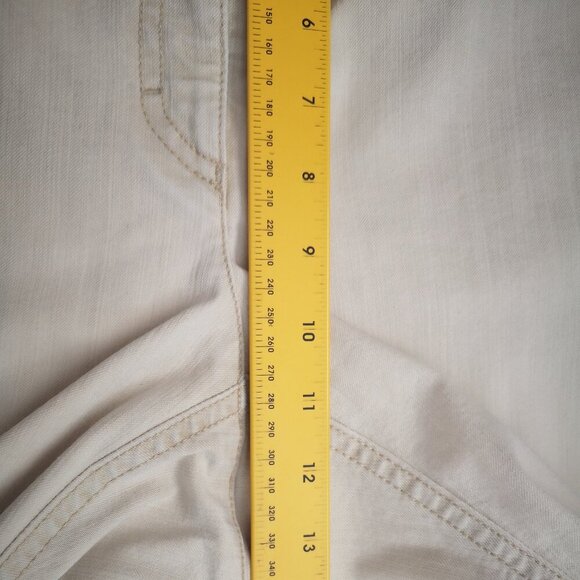 Zerres Comfort - S Ladies Size 48 Euro (Approx. 15 US) Cream Casual Pants - Picture 12 of 13